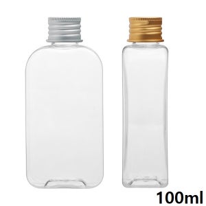 알루미늄캡 사각 투명 공병 HMK 100ml (1박스,484개)
