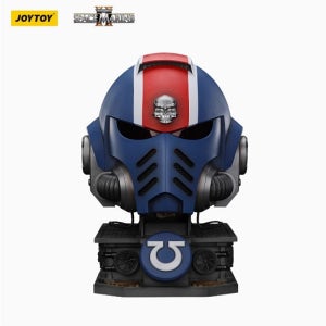 [25년 10월 발매예정] 조이토이 워해머 울트라마린 MkX 헬멧 & 디스플레이 스탠드 세트 1/1 JT01697