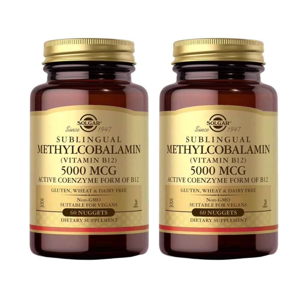 솔가 <b>메틸코발라민</b> 비타민B12 <b>5000mcg</b> 60정, 2개