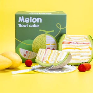 통멜론케이크 일본 긴자 디저트 기념일 멜론 생과일 생일 과일케이크 전국 택배 배달