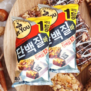 오리온 닥터유 단백질바 미니 594g 2봉 에너지 초코 프로틴 간식 코스트코 에너지바