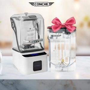 콘체 블렌더 X-7 1.8L 컨테이너 추가 증정 스마트펀치기능 터치패널 LED디스플레이 업소용블렌더