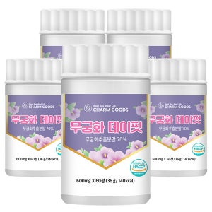 무궁화 추출물 데이핏 60정 5통