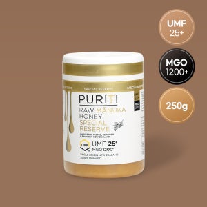 퓨리티 UMF25+ MGO1200 마누카꿀 250g