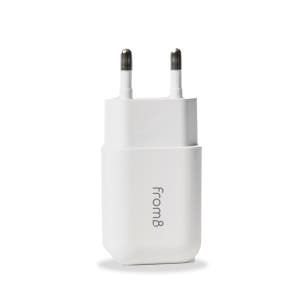 프롬비 USB 멀티 충전 5V 1A 저전압충전기 어댑터 E60 화이트