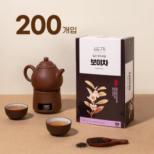 쌍계명차 깊고 부드러운 보이차 40티백 100티백 100개입, 2개