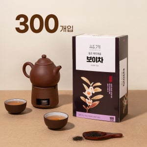 쌍계명차 깊고 부드러운 보이차 40티백 100티백 100개입, 3개