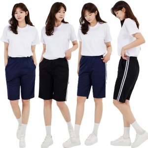 [구매] 여름 츄리닝반바지 11종 모음전 7부바지 트레이닝바지 트레이닝반바지 학생복 운동복