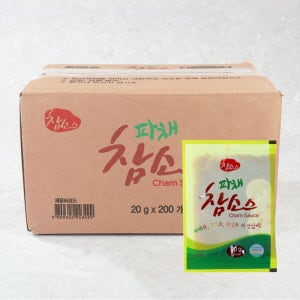 우리식품 파채 참소스 20gx200개 1박스 양파절임