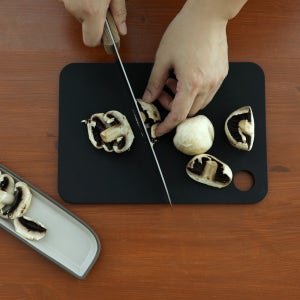 파커아사히 항균도마 러버라바 블랙 중(300 x 200 x 8)