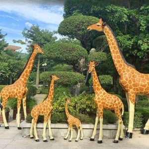 기린 모형 조각상 조형물 전시 대형 야외 장식 실외 장식품 인테리어 동물 공원 가짜 소품