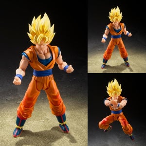 반다이 S.H.Figuarts 드래곤볼 Z 슈퍼 사이어인 손오공 피규어