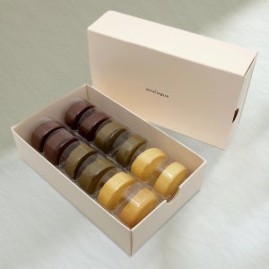 [아날로그] 12구 프리미엄 수제 사브레 쿠키 디저트 간식 결혼식 어린이집 생일 선물 답례품