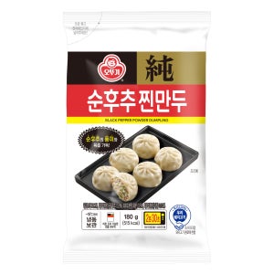 오뚜기 순후추 찐만두 180g