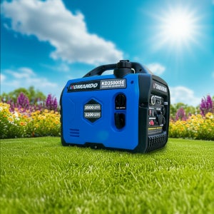 코만도 저소음 인버터 발전기 리모콘 휴대용 KD3500ISE 소형 DC 12v