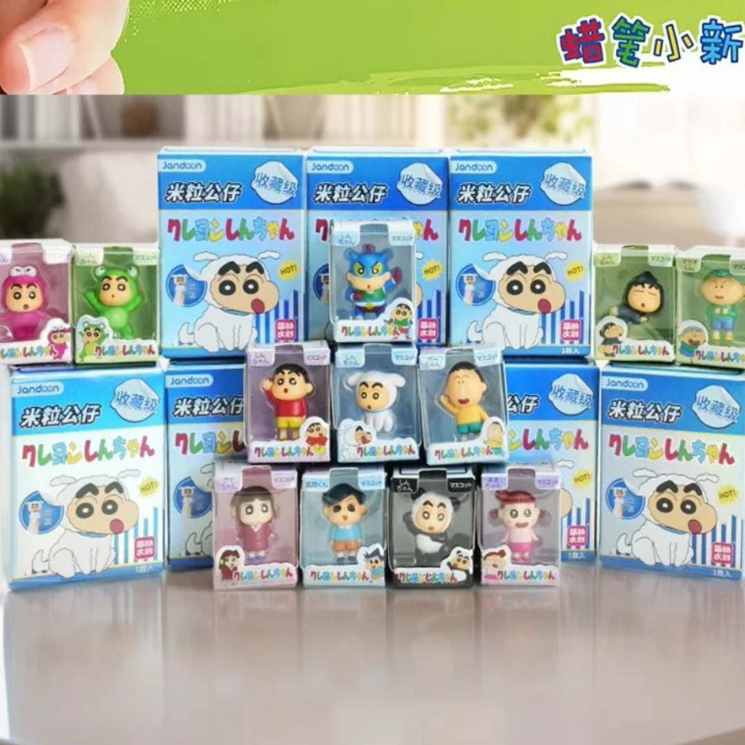 짱구 쌀알 피규어 12종 풀박스 구매 후기 (랜덤박스 2탄 언박싱)