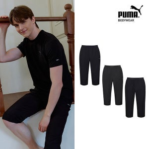[푸마] 스트레치 트리코트 7부팬츠 남성 3종세트
