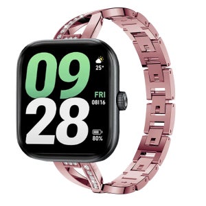 샤오미 레드미 워치 5 호환 샤인 큐빅 메탈 스트랩