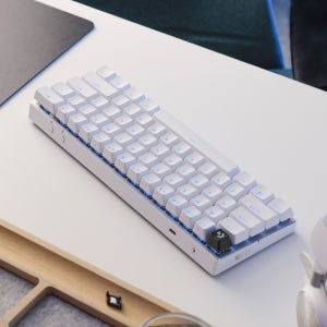 [로지텍 프로x60% 게이밍키보드] 로지텍코리아 공식 PRO X 60 LIGHTSPEED 키보드 화이트, 리니어