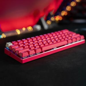 [로지텍 프로x60% 게이밍키보드] 로지텍코리아 공식 PRO X 60 LIGHTSPEED 키보드 핑크, 택타일