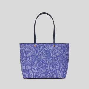 에트로 에센셜 미디엄 자카드 데님 토트백 WP1D0024AQ190S9880