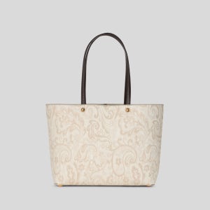 에트로 에센셜 미디엄 자카드 데님 토트백 WP1D0024AQ208S9820