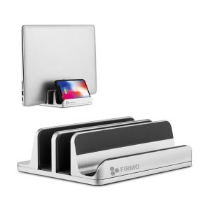 피르모 맥북 노트북 수직 거치대 스탠드 클램쉘 맥미니 꽂이 세로 알루미늄 1슬롯