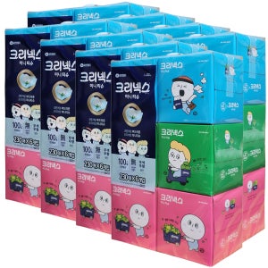 크리넥스 디럭스미니 각티슈 230매 6입x8개 오롤리데이