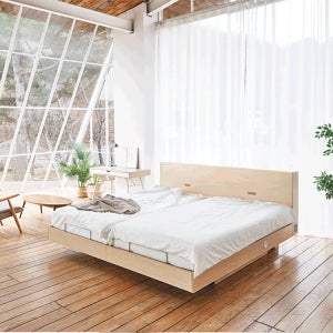 버킷츠 80도 모션 베드 리클라이너 전동 침대 매트리스 마베드 SS+SS(슈퍼싱글+슈퍼싱글), 내추럴