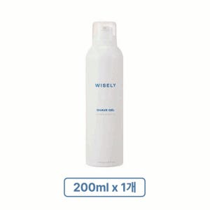 와이즐리 쉐이빙젤 200ml, 1개