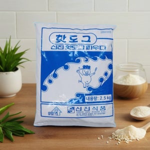 핫도그 반죽 믹스 가루 재료 대용량 만들기, 2.5kg, 1개