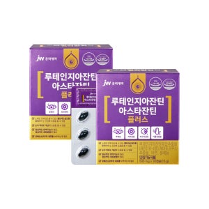 JW중외제약 루테인지아잔틴 아스타잔틴 플러스 500mg 30캡슐, 2개