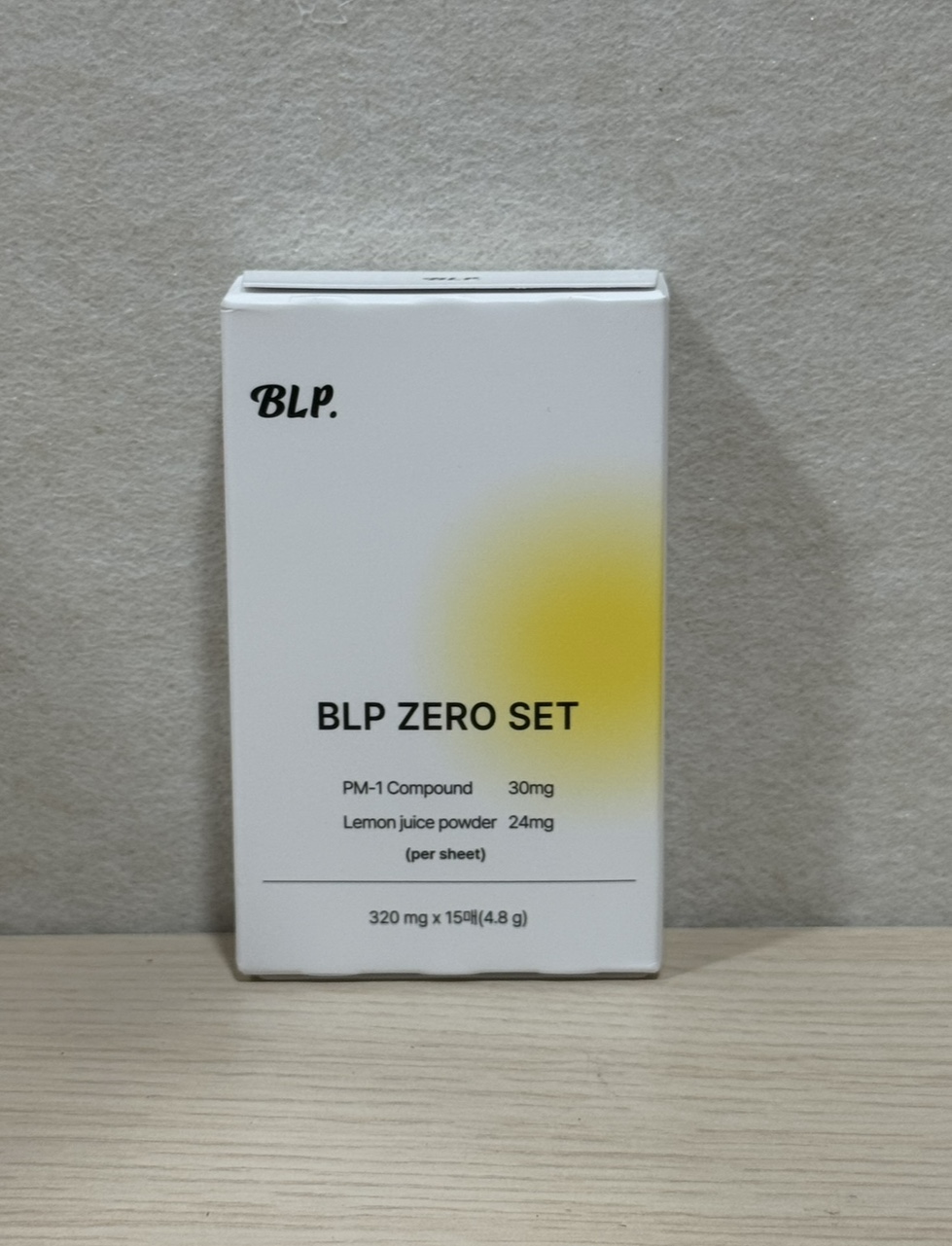 비엘피 제로셋 다이어트 필름 320mg x 15매 1박스