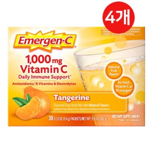 이머전씨 비타민C 1000 mg 30개입, 4개