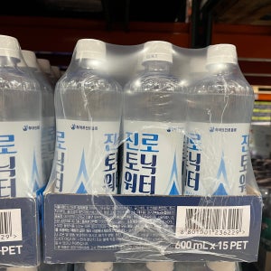 진로 토닉워터 600ml x 15병 코스트코