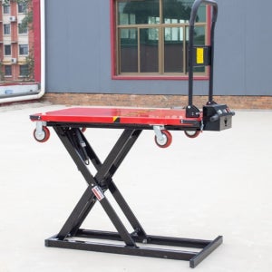 리프트 전동식 테이블 유압 리프트 생수 택배 배달 자동 전기 운반기 핸드 카트 300kg 01.미니밴