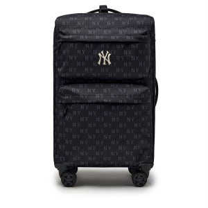[MLB] 모노그램 아웃도어 캐리어 26인치 NY (Black) 3AHH0025N