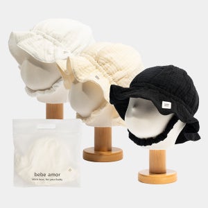 베베아모르 아기거즈햇 아기여름모자 신생아모자