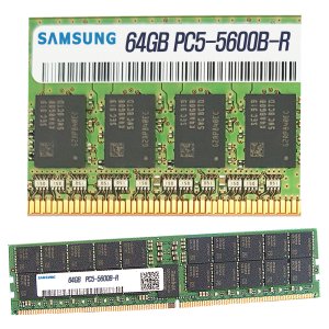 서버용 메모리 REG ECC 삼성 DDR5 64G 5600MHz 44800 서버 메모리 램