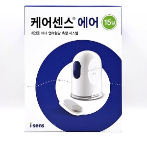 케어센스 에어 연속혈당측정기 15일