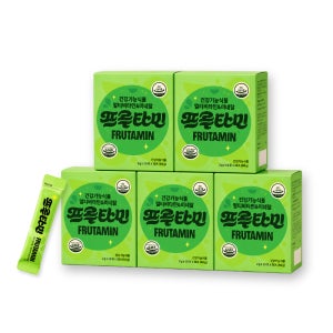 올인원 가루 비타민 미네랄 종합 영양제 유럽원료 레스트아트 프루타민 멀티 30개입, 5개