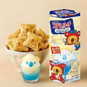 롯데 코알라노마치 화이트 초코 비스킷 연유 밀크맛 46g 일본 과자