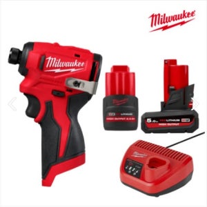 밀워키 12V 임팩드릴 M12 BLIDRC-5252C 콤팩트 임팩트 드라이버세트 배터리포함