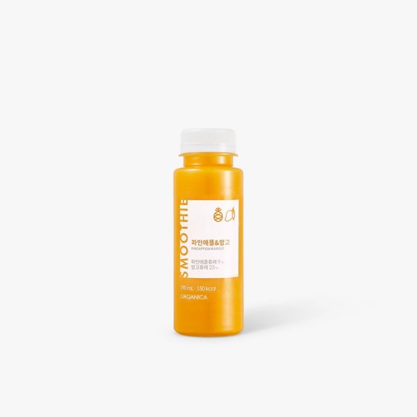 ORGANICA 파인애플&망고 190ml x 10병