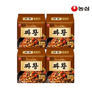 농심 짜왕(멀티팩) 4입(134g X 16개)