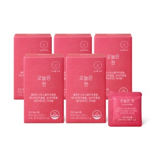 NGT 네츄럴굿띵스 오늘은컷 콜레우스포스콜리 빨간포 혈당다이어트 14포, 5개