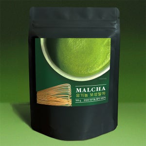 대한다업 유기농 보성 말차가루 100g 말차라떼 파우더 홈카페