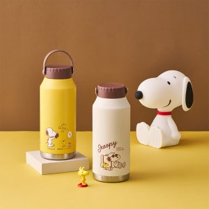 락앤락x피너츠 스누피 슬로 핸들 텀블러 1L