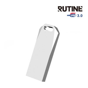 루티네 메탈 실버 다이아 스틱 USB3.0 64G USB메모리