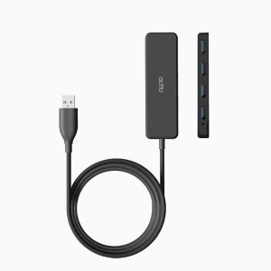 엑토 USB 3.2 무전원 4포트 노트북 PC 외장하드 1m 롱 멀티 허브 HUB-60